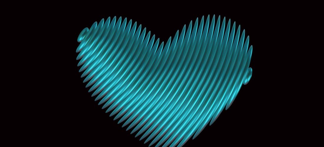 3d Heart Icon Love symbol. Valentine's Day sign vector graphic.